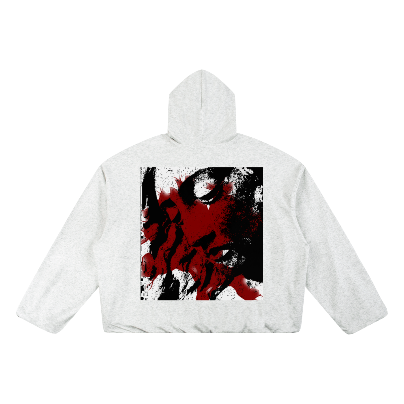 CRXSSWEI Gather-Hem Hoodie